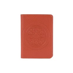 Бумажник водителя FABULA, цвет: Рыжий