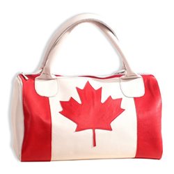 Дизайнерская сумка от MAPO, тема: Канада