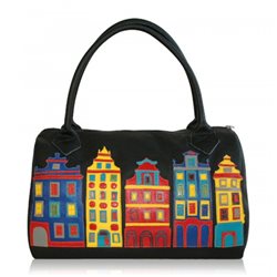 Дизайнерская сумка от MAPO, тема: Цветной город
