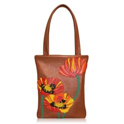 Дизайнерская сумка от MAPO, тема: Маковый букет