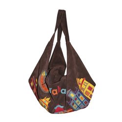 Дизайнерская сумка от MAPO, тема: Прага (коричневая)
