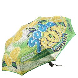 зонт женский, автомат Moschino, цвет: мультиколор