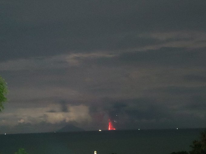 Anak Krakatoa 2020 eruption