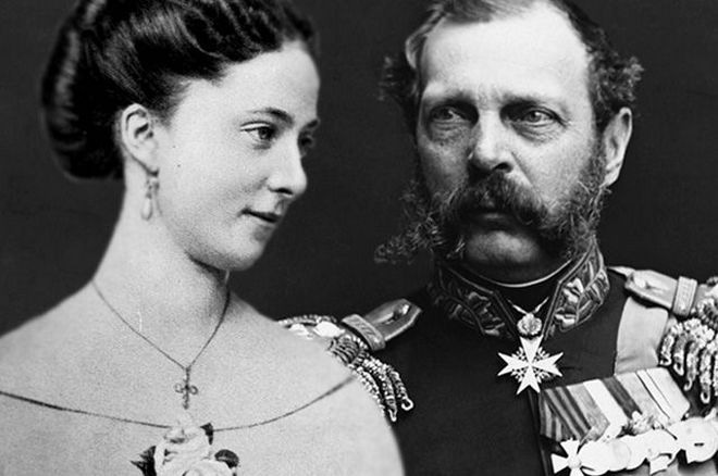 Александр II и Екатерина Долгорукова Александр II и Екатерина Долгорукова