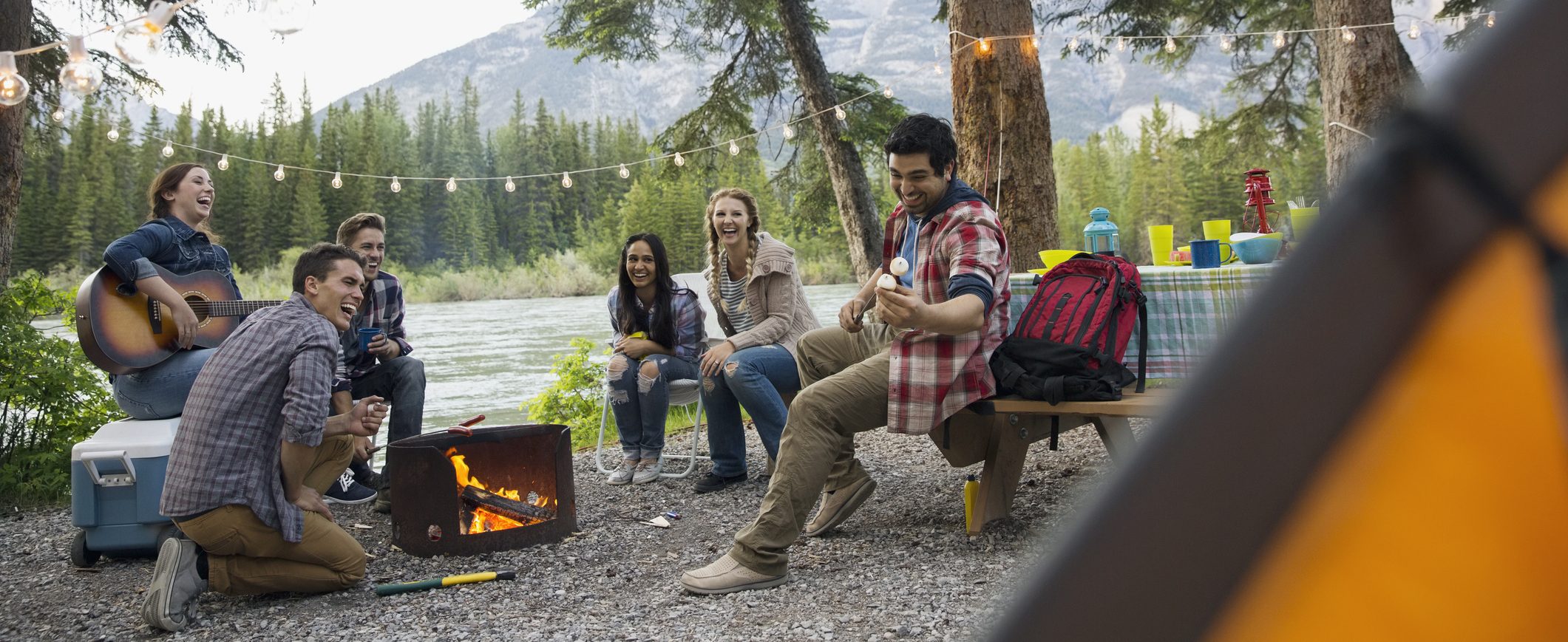 A quick camping getaway is a great way to save money on weekend trips