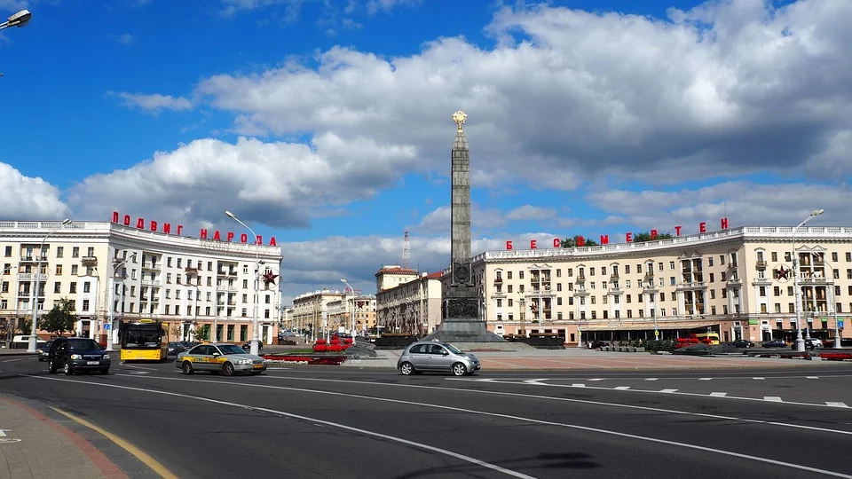 Проспект Независимости в столице Белоруссии