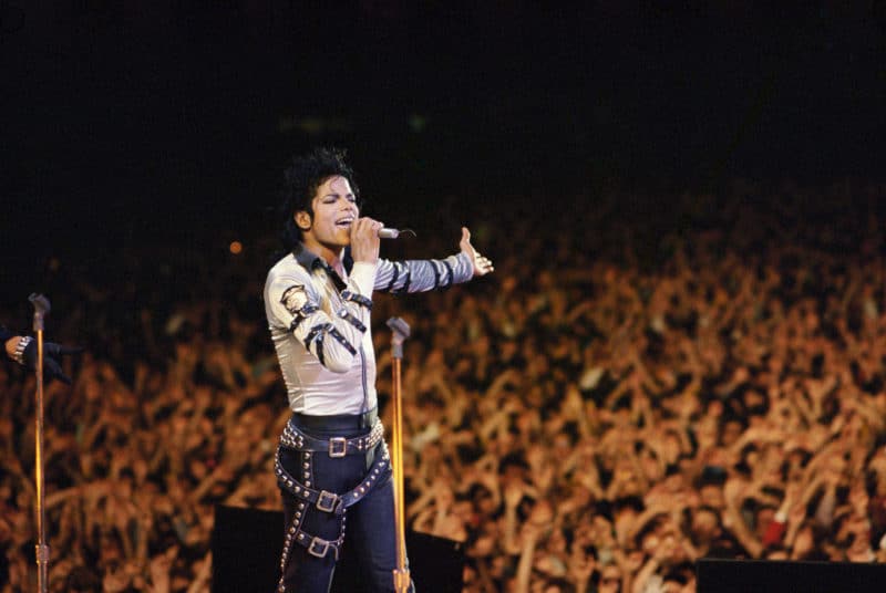 Майкл Джексон на концерте
