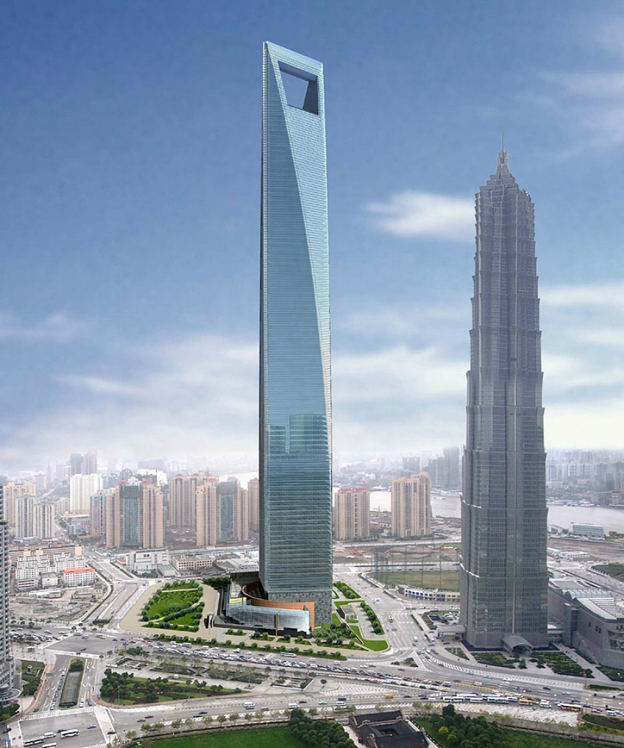Всемирный финансовый центр в Шанхае
