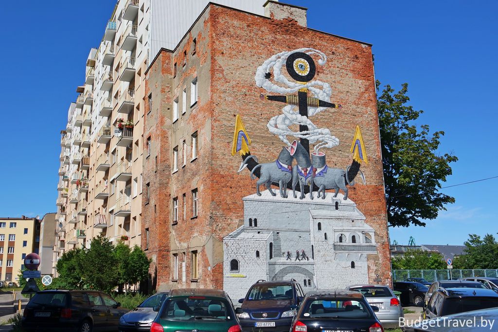 Граффити в Гдыне