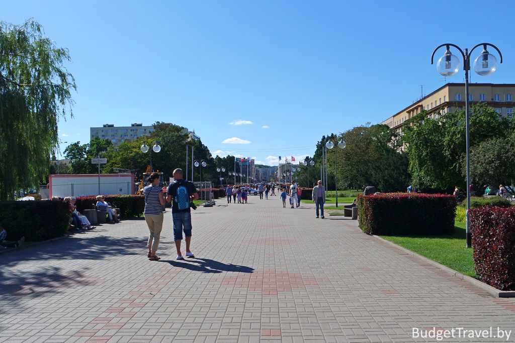 Сквер Костюшко в Гдыне