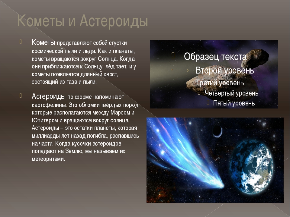 Некоторый астероид. Кометы и астероиды. Небесные тела кометы астероиды. Интересные факты о кометах и астероидах. Сообщение о кометах.