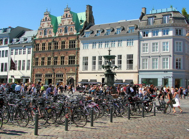 прокат велосипедов в копенгагене дания