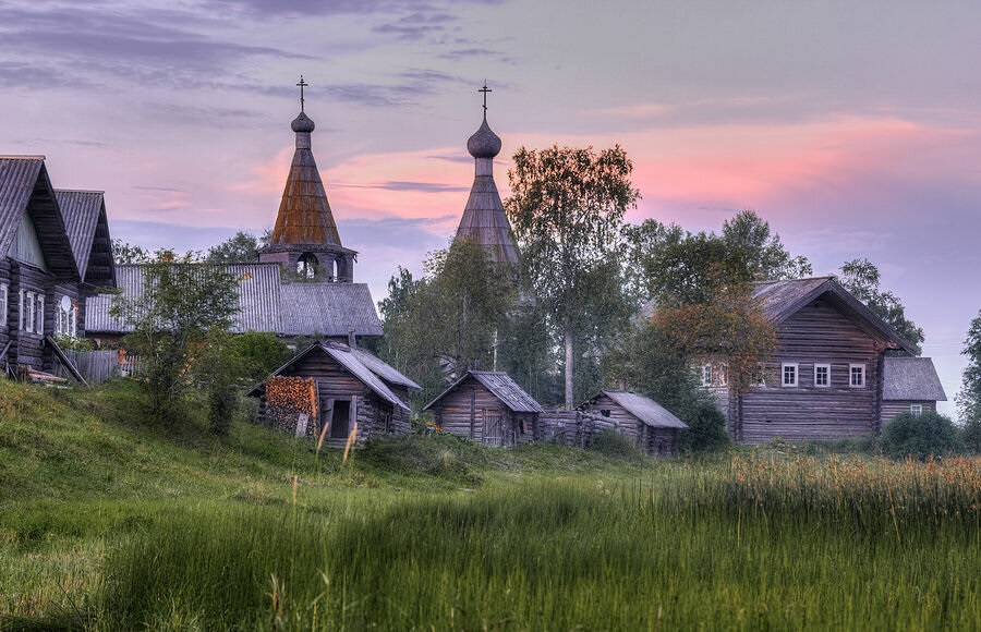 Деревня Ошевенский Погост