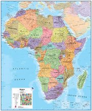 Large Wall Map of Africa