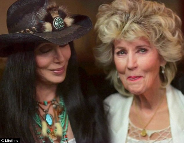 Good looks run i the family! Cher, 66, and her mother Georgia Holt , 87, show youthful looks run in the family as they pose together in a still from their new documentary Dear Mom, Love Cher