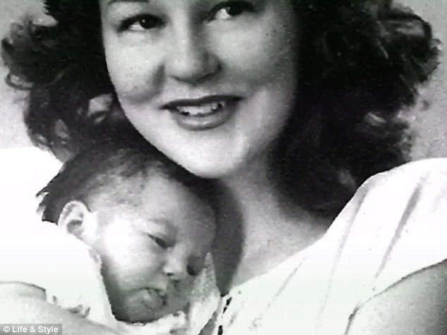 Mother and daughter: Georgia was a jobbing actress and model when she fell pregnant with her first daughter; her husband left when Cher was just ten months old