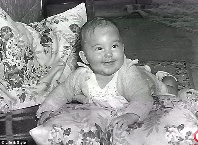 Bouncing baby: The infant Cher in a treasured photo