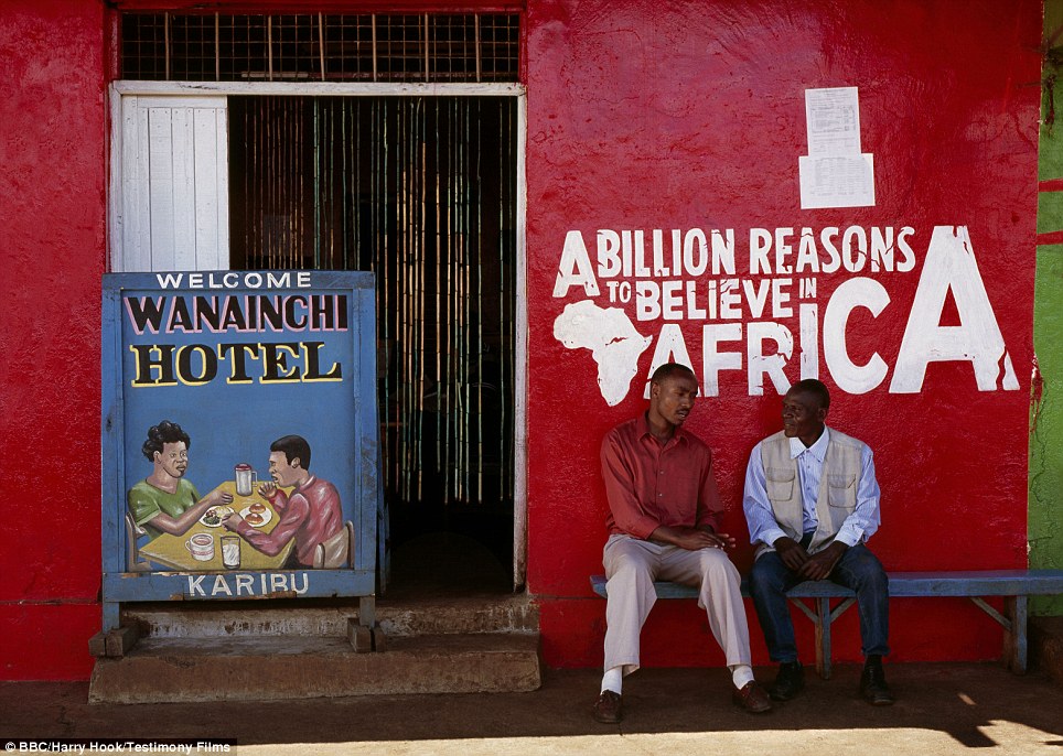 A shop front in Kenya, photographed in 2012
