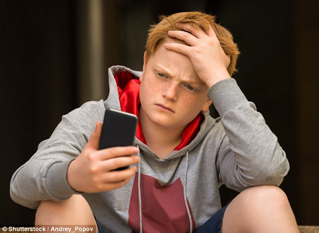 With the average age for a child to get their first phone now just 10, teenagers are becoming more and more reliant on their smartphones. And a worrying new study suggests that this dependence on the technology could even be affecting some teens