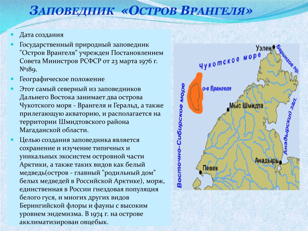 Остров в какой природной зоне находится. Остров Врангеля заповедник географическое положение. «Остров Врангеля» – государственный природный заповедник на карте. Рассказ о заповеднике остров Врангеля. Заповедник остров Врангеля доклад.