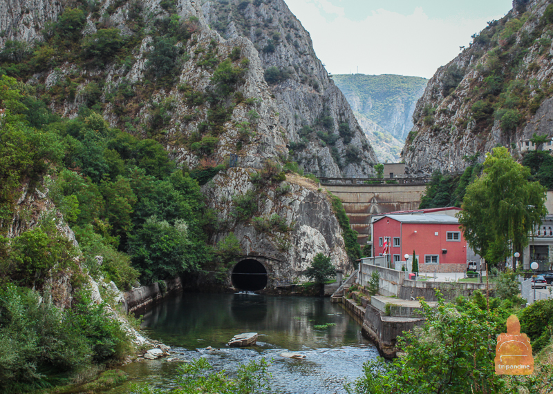 Плотина на реке Треска