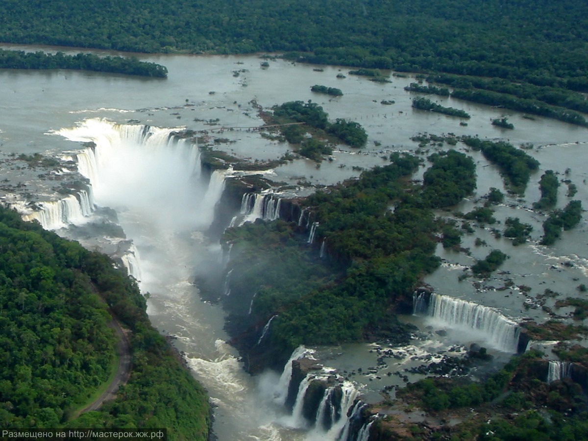 Cataratas Foz de Iguaçu Fronteira Brasil-Argentina