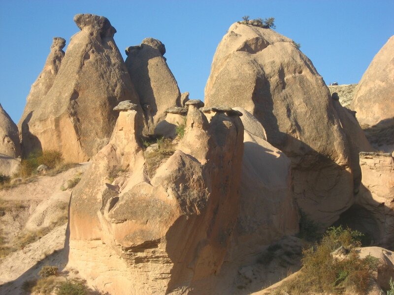 Национальный парк Гёреме - достопримечательности Каппадокии - ЮНЕСКО, Смотровые площадки, Руины, Парки, Достопримечательности, Горы - turkey, cappadocia