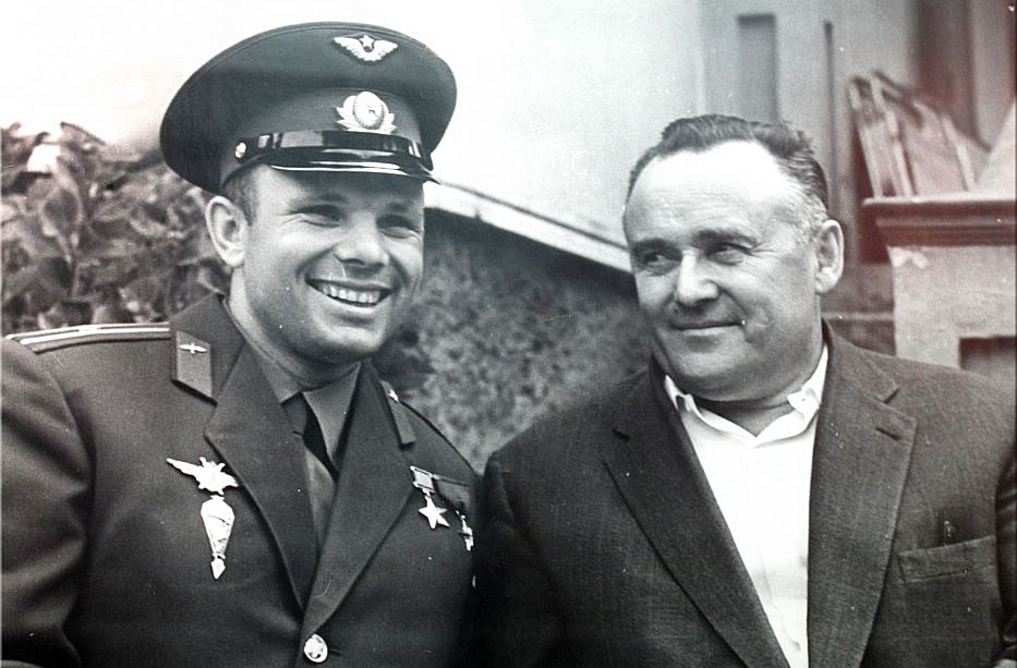 YUriy-Gagarin-i-Sergey-Korolev