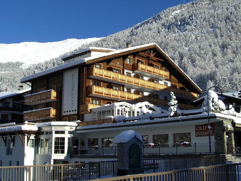 Отель La Courone 3* в Церматте, Швейцария Фото: гостиница 3* в Церматте