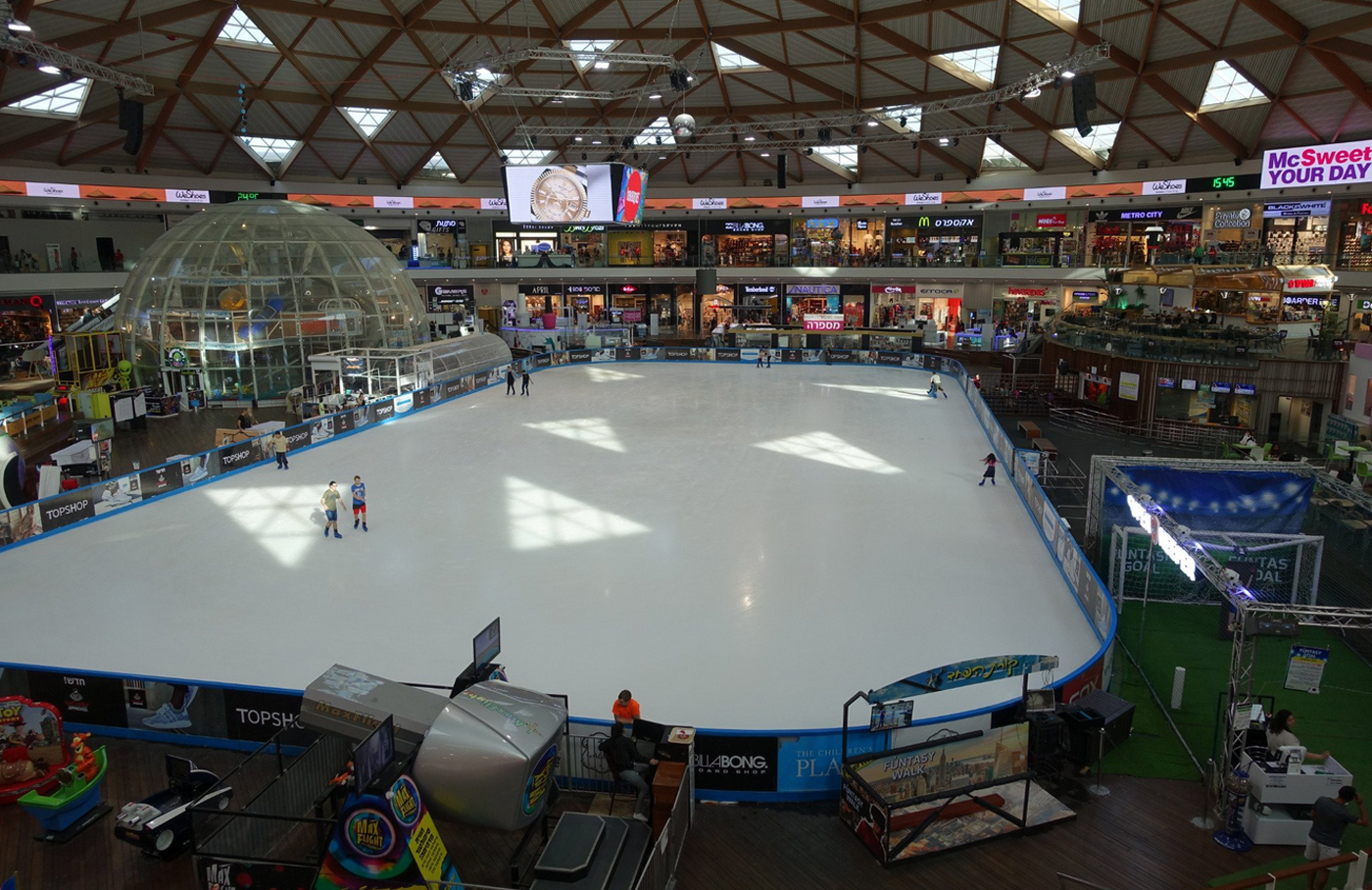 Отдых в ТРЦ Ice Mall Eilat