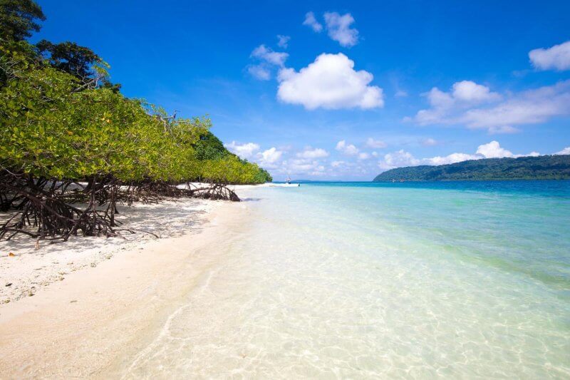 Пляж на Андаманских островах