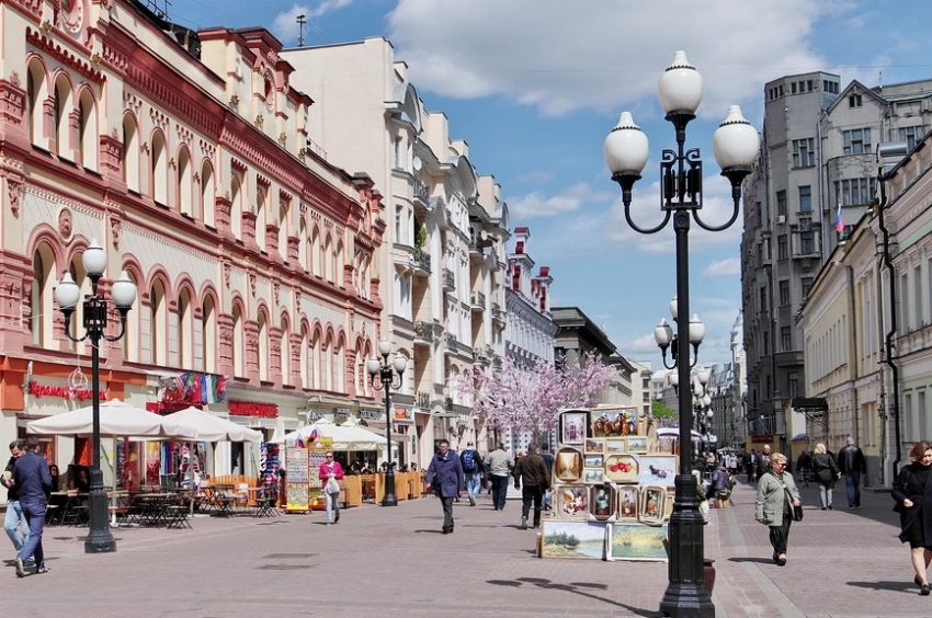 Старый Арбат достопримечательность в Москве