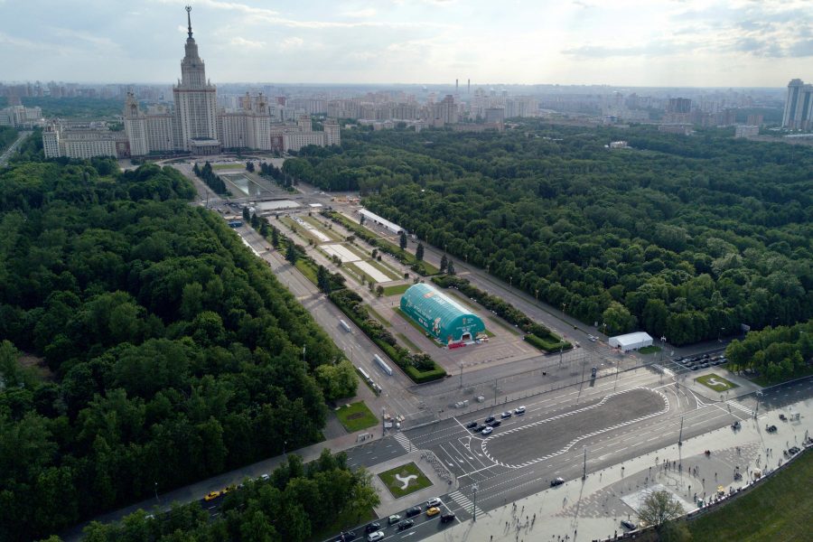 Воробьевы горы в Москве