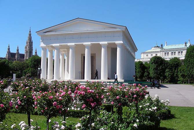 главные достопримечательности Вены - сады и парки
