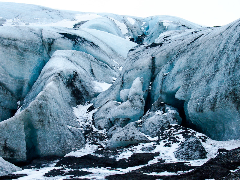 Mýrdalsjökull glacier in Iceland