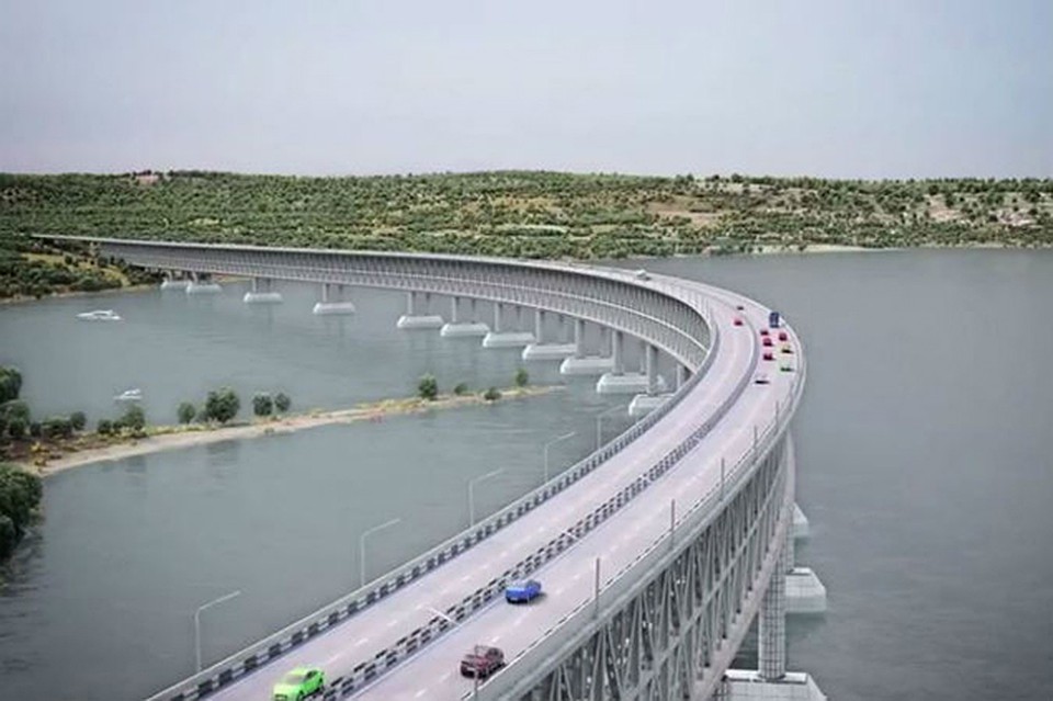 Керченский мост. Фото: проект Росавтодор 