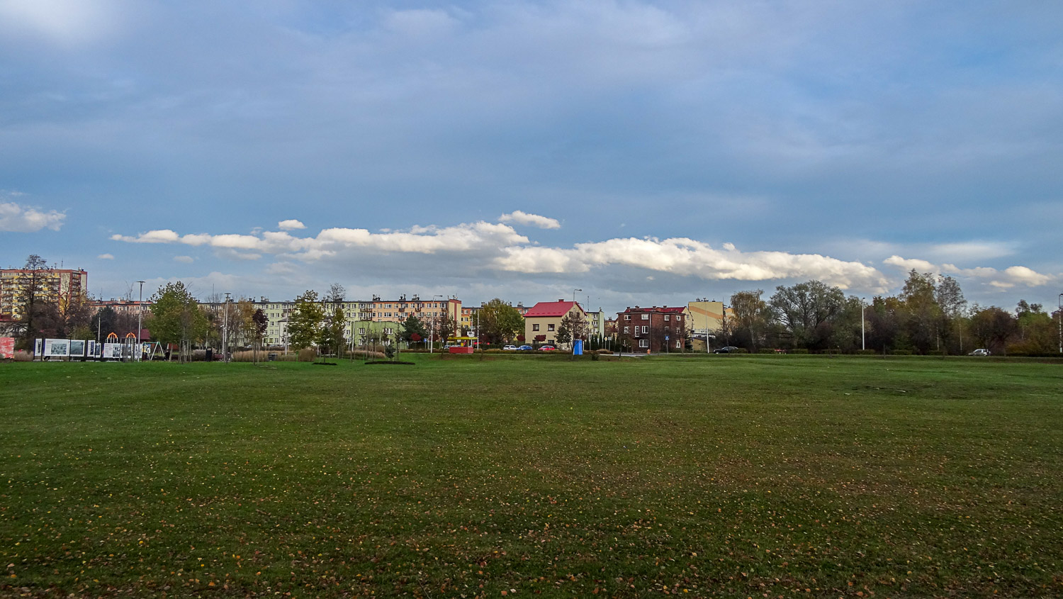 В городе