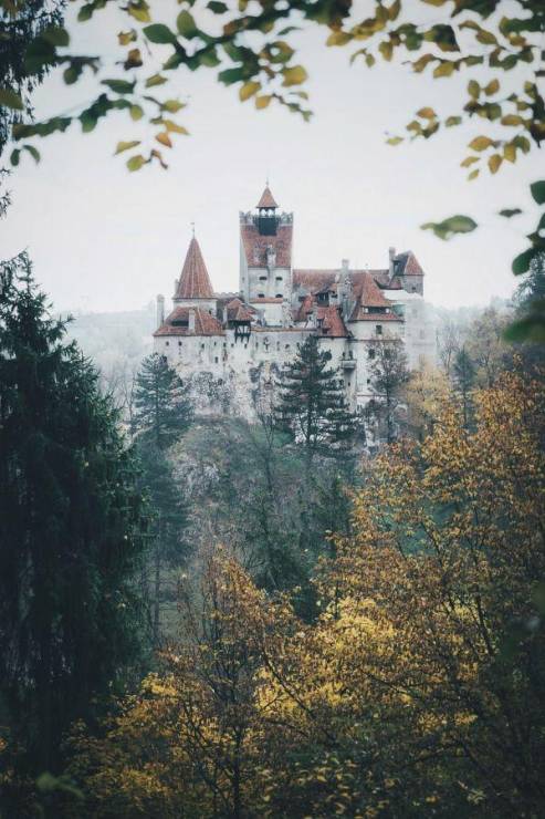 Осень в Румынии. Замок Бран