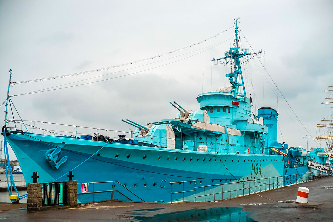 Морской музей ОРП «Блыскавица»