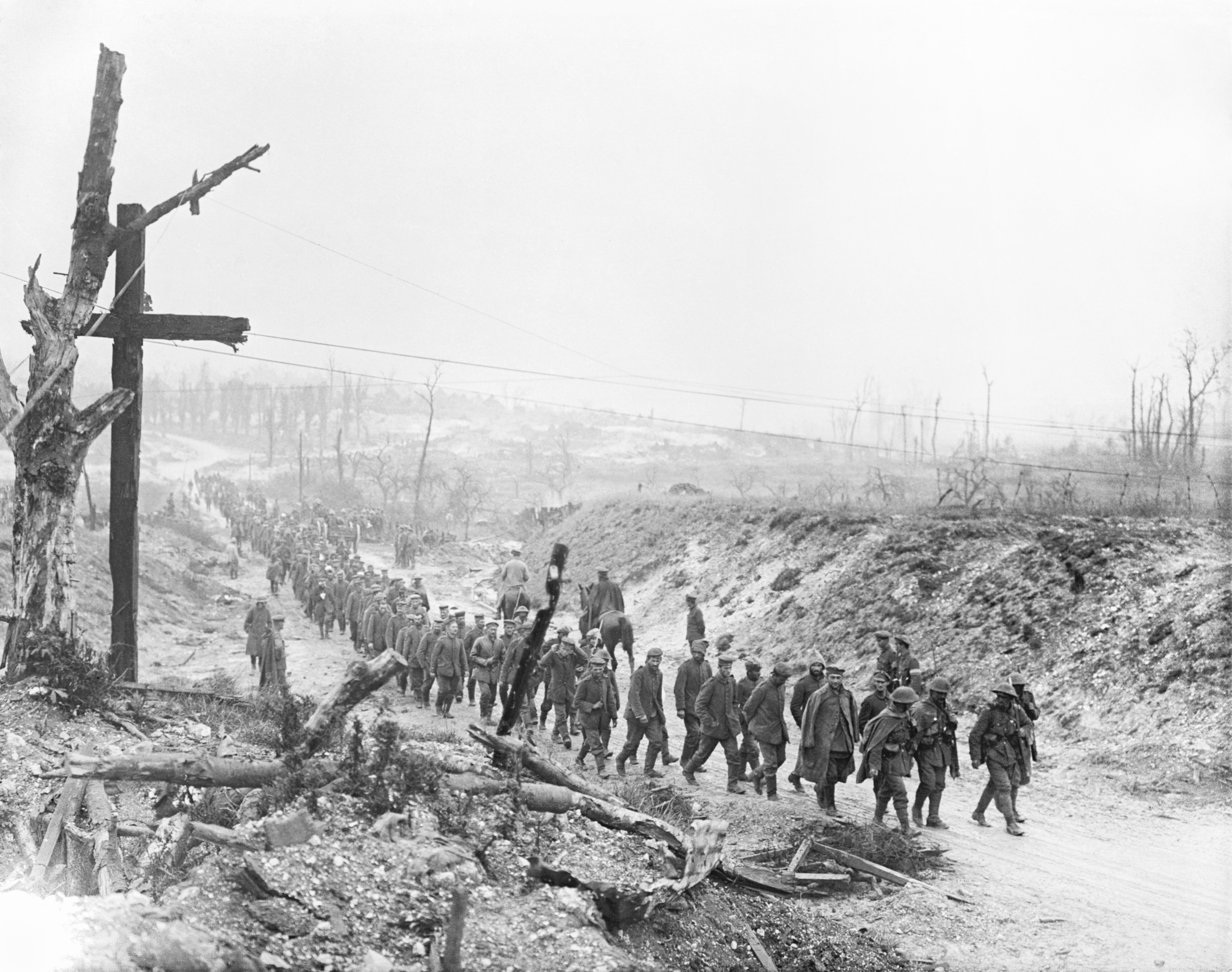 Битва на Сомме 1916 окопы