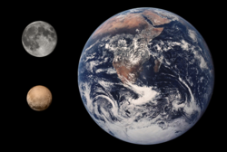 Fotografija Plutona u gotovo stvarnoj boji koju je snimila sonda New Horizons 14. srpnja 2015.