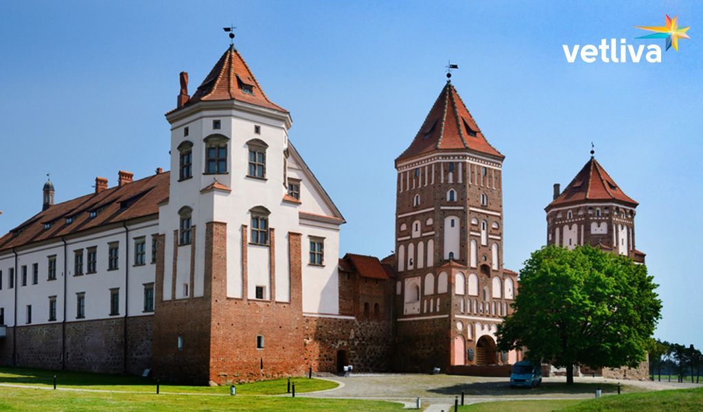 Castle in Mir, Belarus