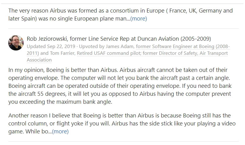 Какой самолет лучше выбрать для перелета: Boeing или Airbus Какой самолет лучше выбрать для перелета: Boeing или Airbus