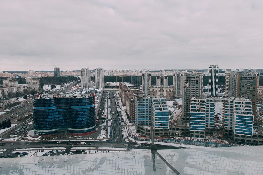 minsk from above