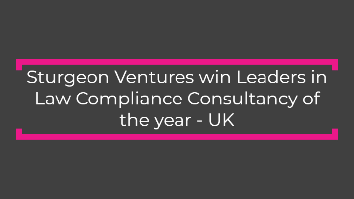 Sturgeon Ventures Compliance Consultancy 2020